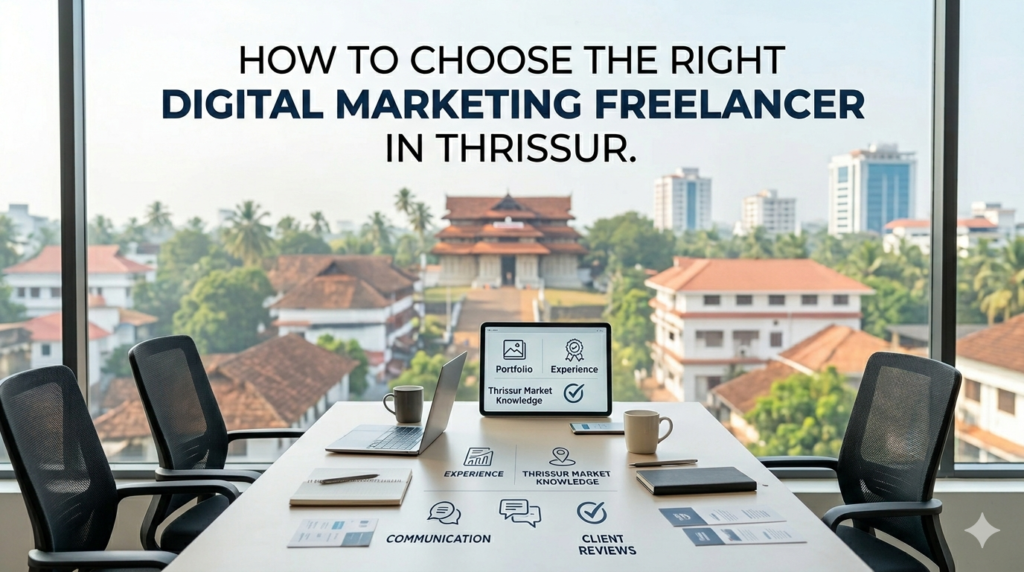 How to Choose the Right freelance digital marketing expert in thrissur how to choose the right digital marketing freelancer in thrissur