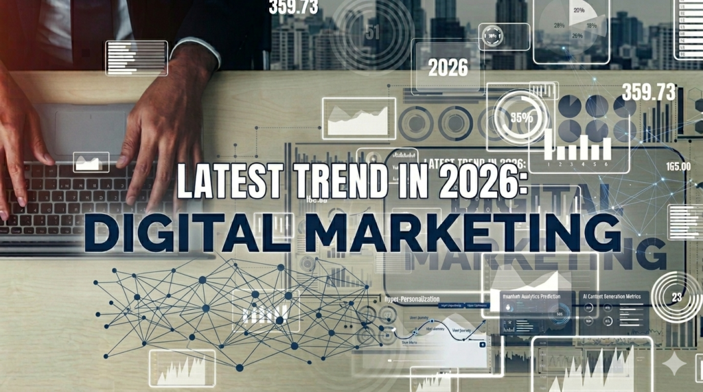 Latest Digital Marketing Trends in 2026 You Can’t Ignore..!! Latest Digital Marketing Trends in 2026 You Can’t Ignore